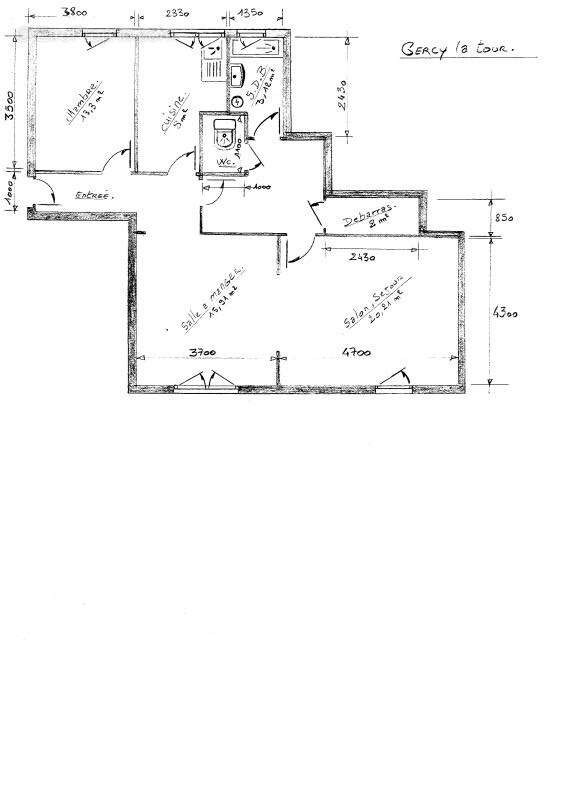 Appartement à CERCY-LA-TOUR