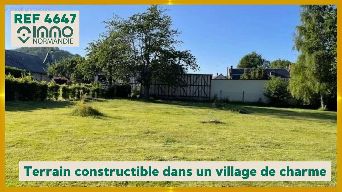 Terrain à FRENEUSE-SUR-RISLE