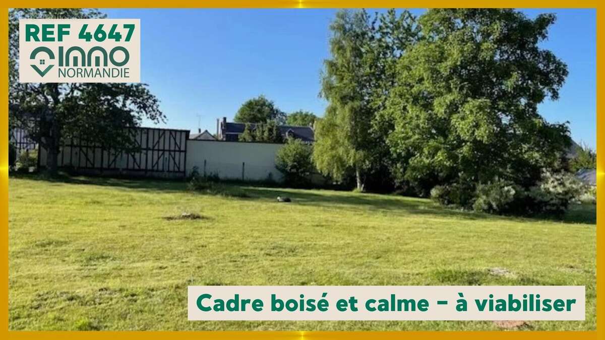 Terrain à FRENEUSE-SUR-RISLE