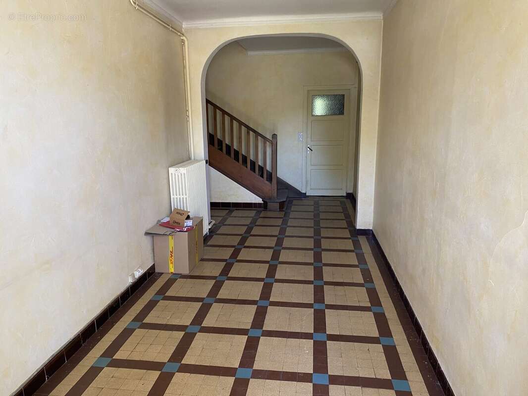 hall d&#039;entrée rdc - Maison à SAINT-NAZAIRE-EN-ROYANS