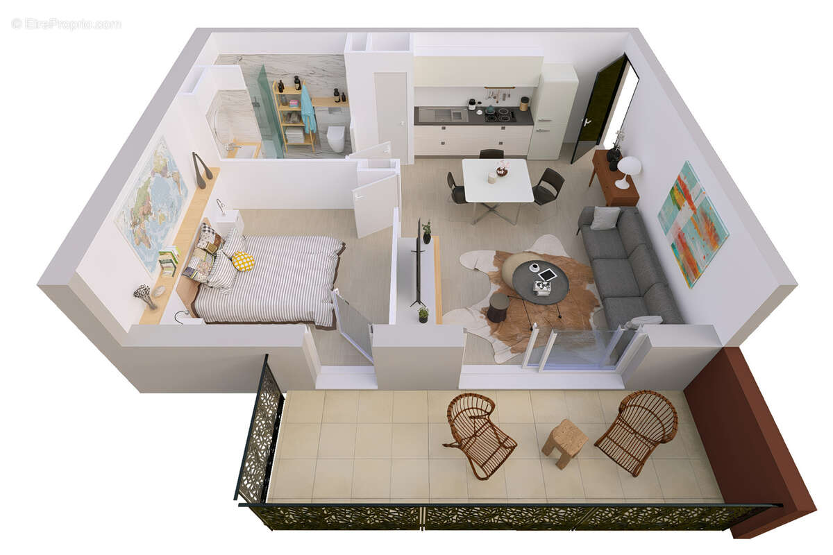 Appartement à RODEZ