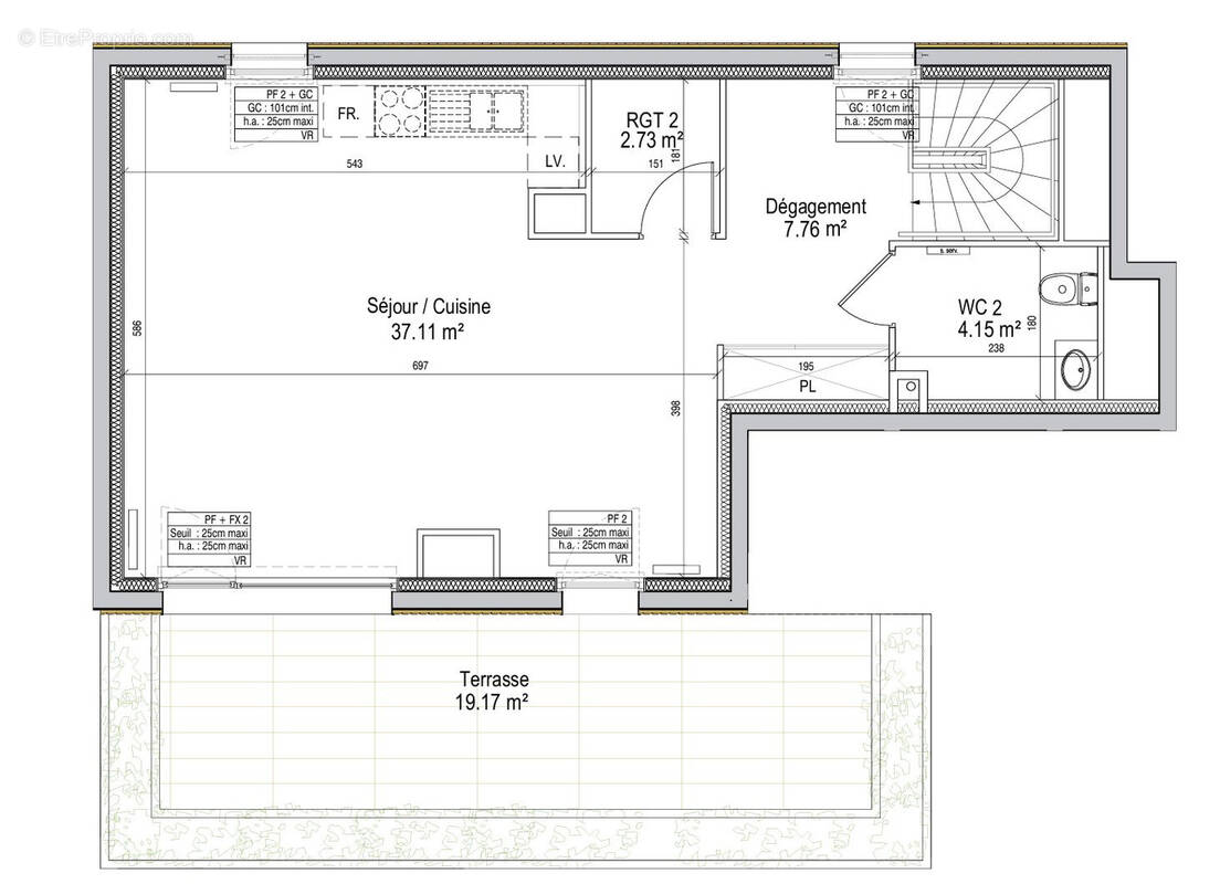 Appartement à NANCY