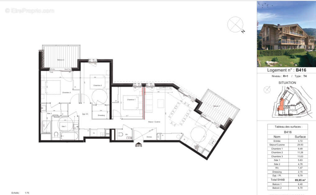 Appartement à LES GETS