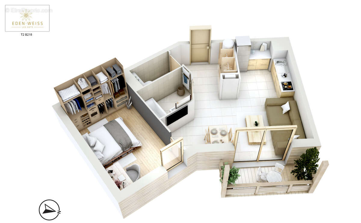 Appartement à LES GETS