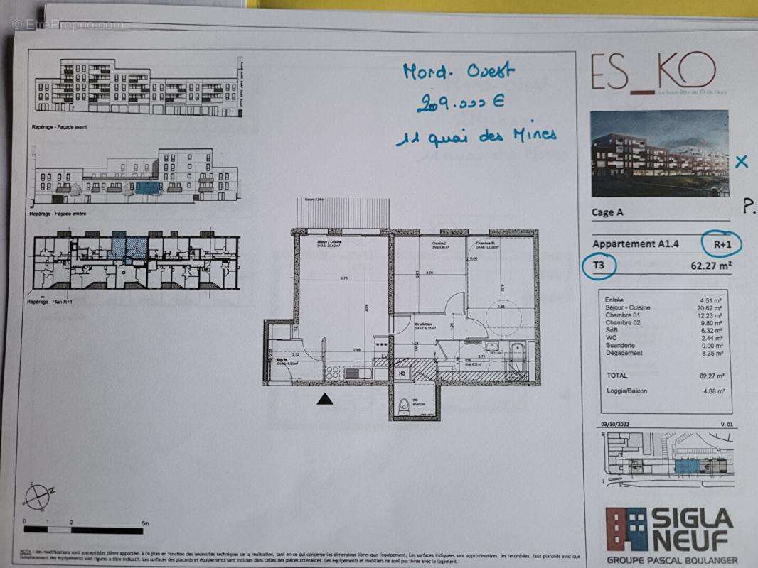 Appartement à VALENCIENNES