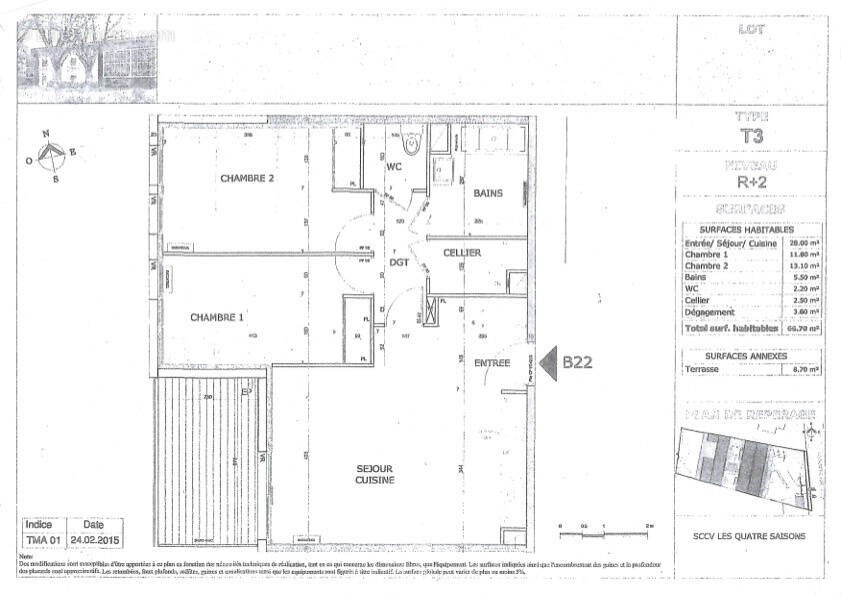 Appartement à MERIGNAC