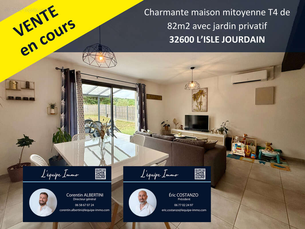 Maison à L&#039;ISLE-JOURDAIN