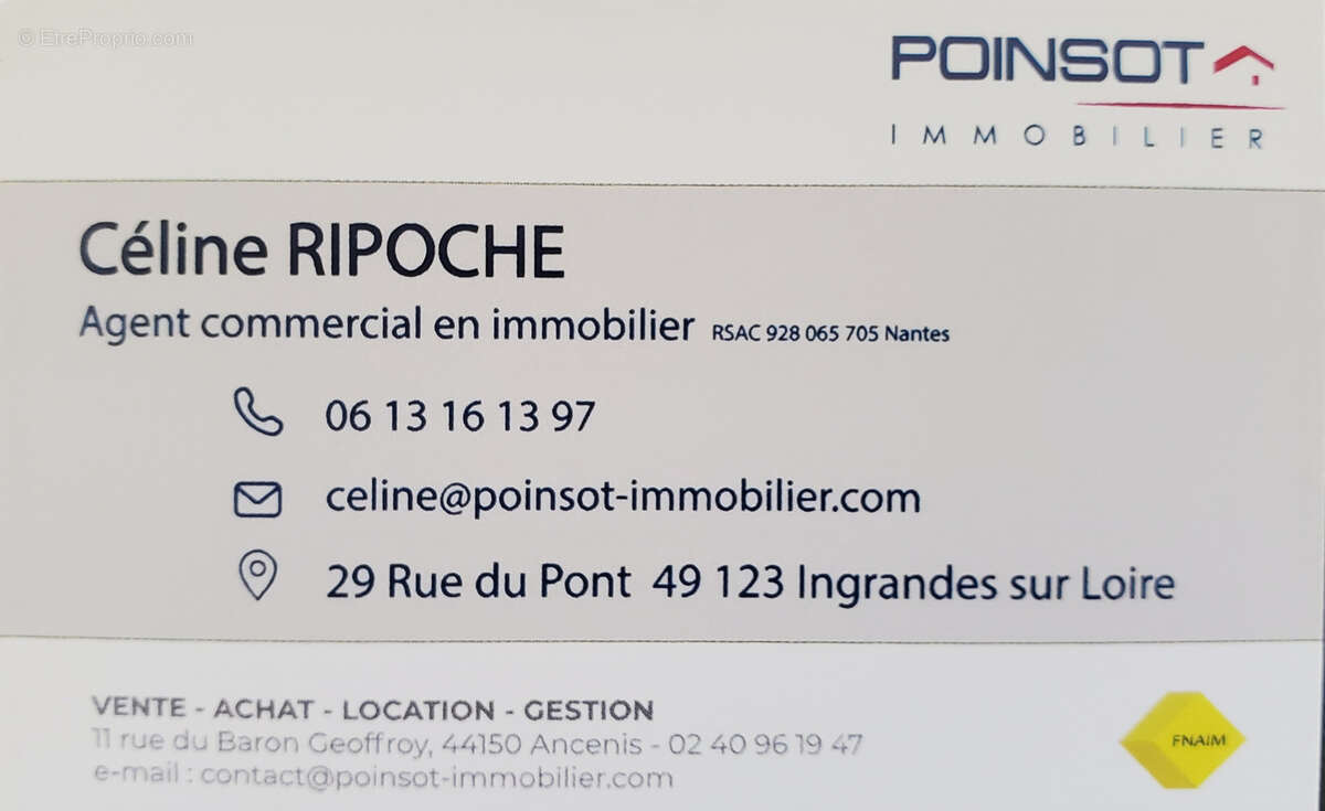 Maison à MONTRELAIS