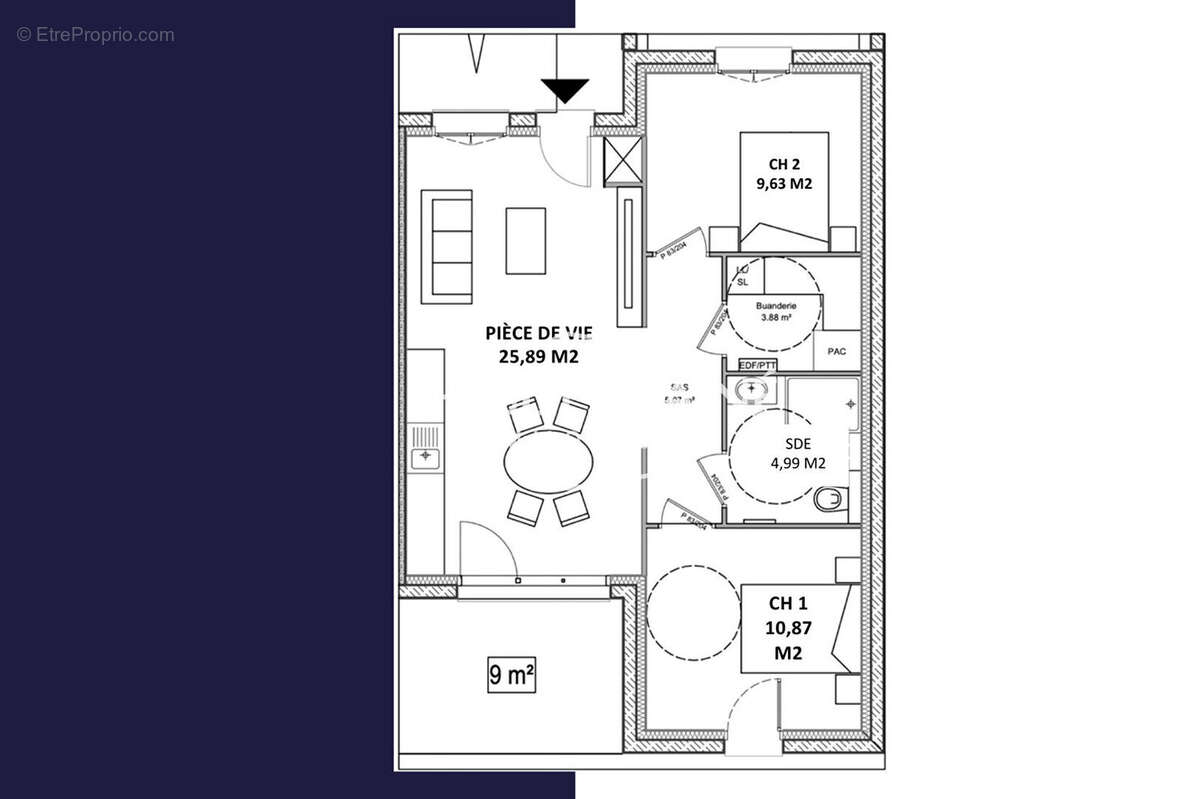 Maison à MARCEY-LES-GREVES