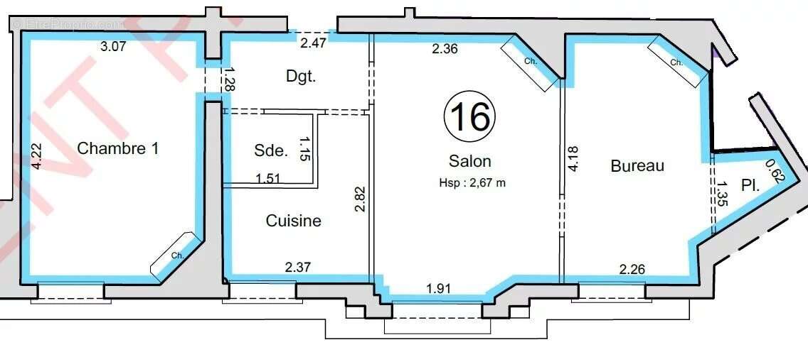 Appartement à PUTEAUX