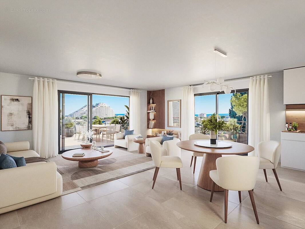 Appartement à VILLENEUVE-LOUBET