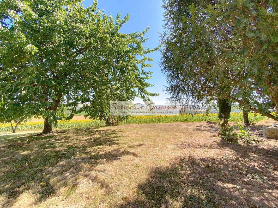 Jardin - Maison à CASTERA-VERDUZAN