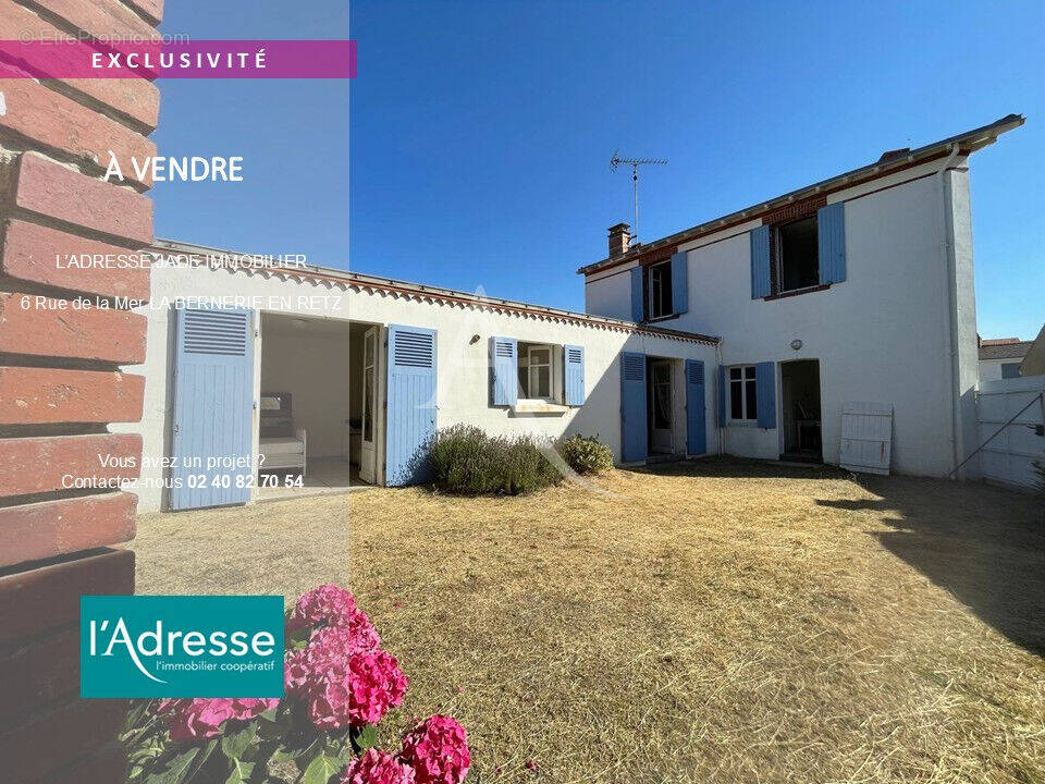 Maison à LA BERNERIE-EN-RETZ