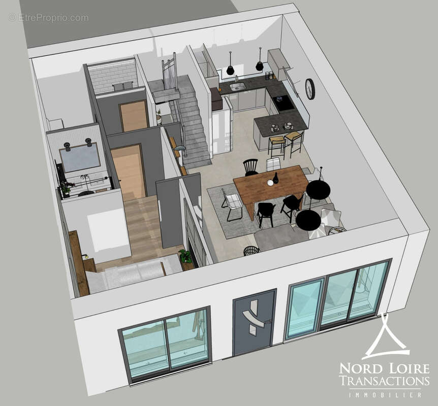 Maison à LE TEMPLE-DE-BRETAGNE