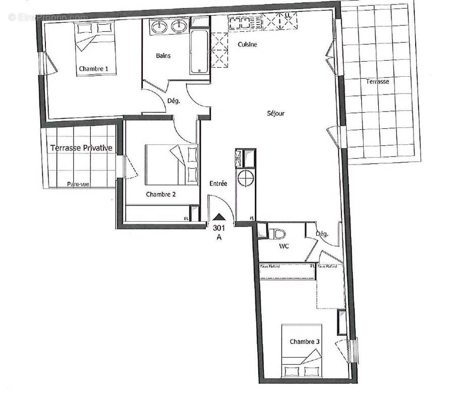 Appartement à INDRE