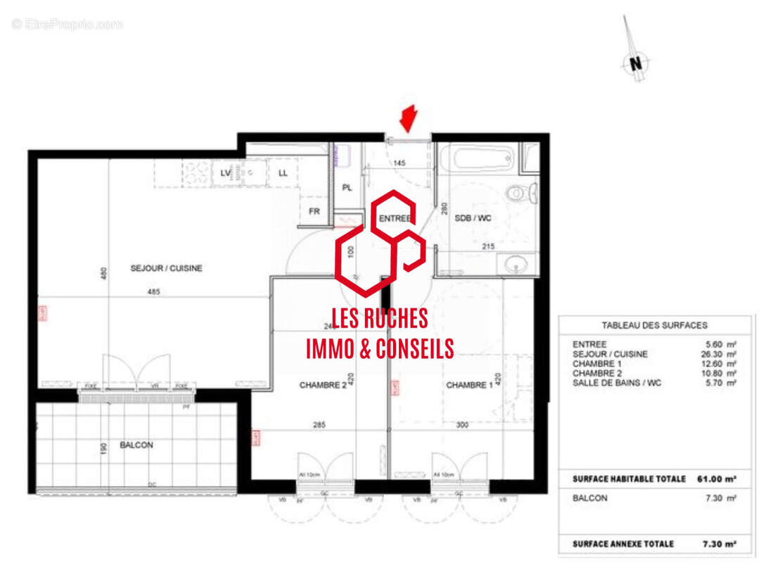 Appartement à LA QUEUE-EN-BRIE