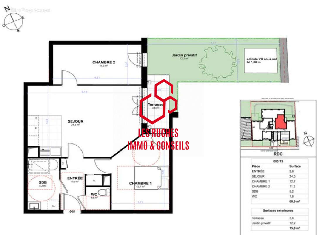 Appartement à VILLIERS-SUR-MARNE