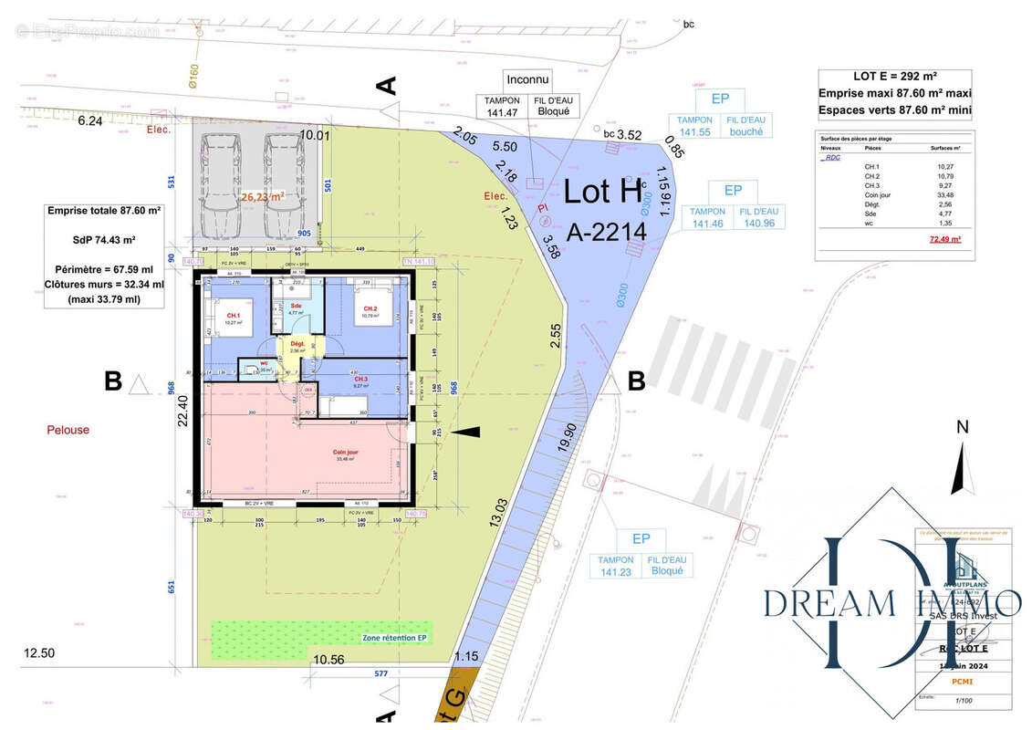 Terrain à ALLEGRE-LES-FUMADES