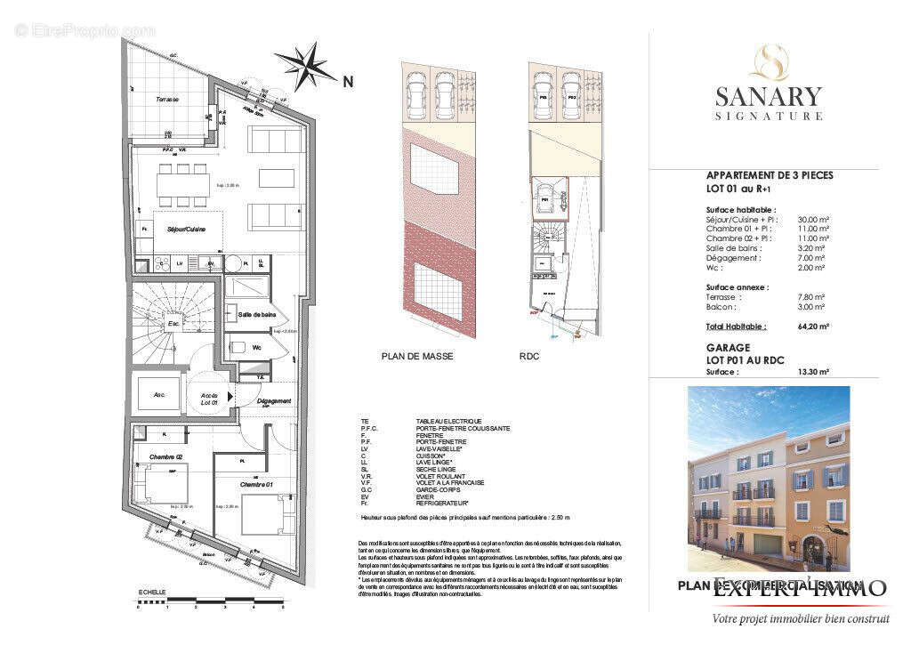 Appartement à SANARY-SUR-MER