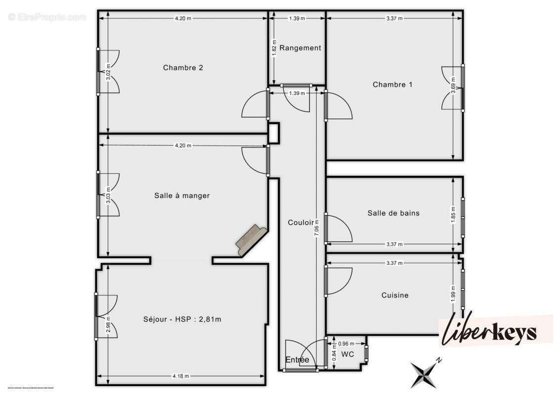 Appartement à COURBEVOIE