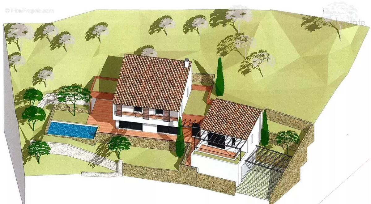 Terrain à TOURRETTES-SUR-LOUP