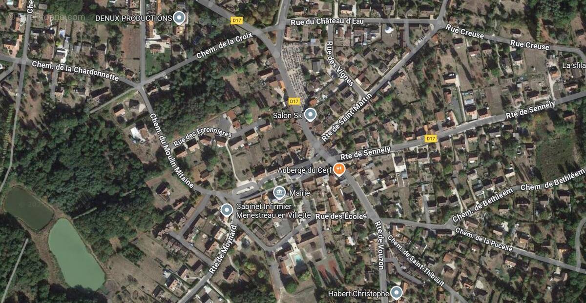 Terrain à MENESTREAU-EN-VILLETTE