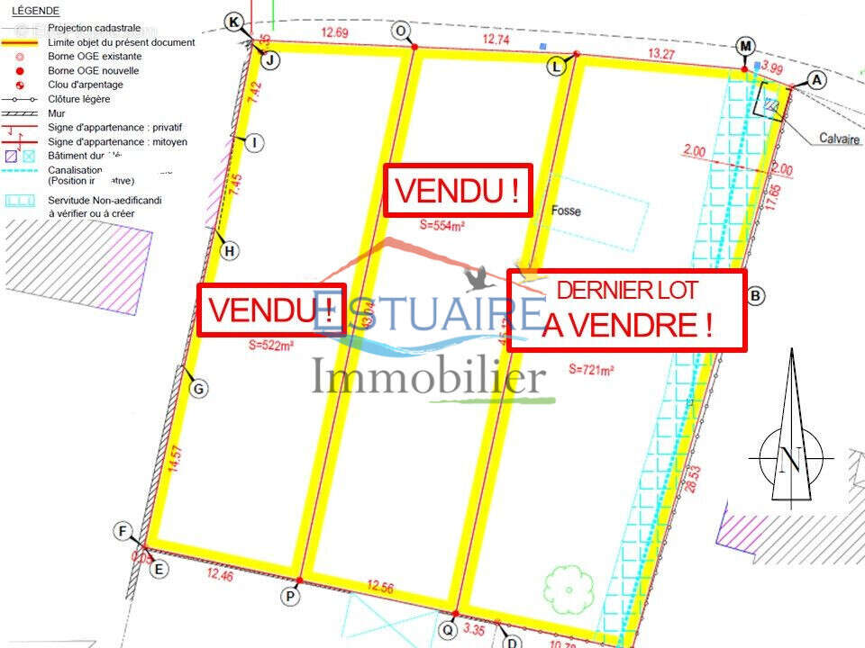 Terrain à LA CHEVALLERAIS