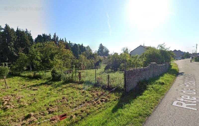 Terrain à GERBEVILLER