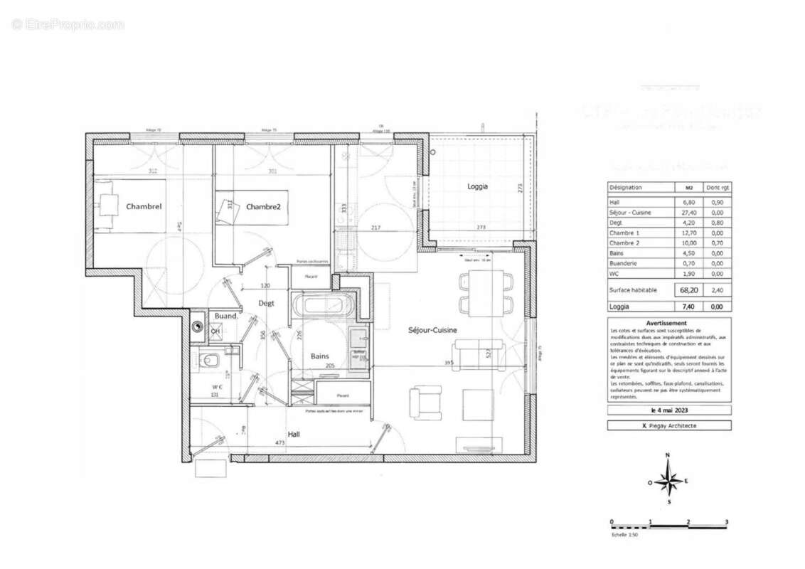 Appartement à LYON-4E
