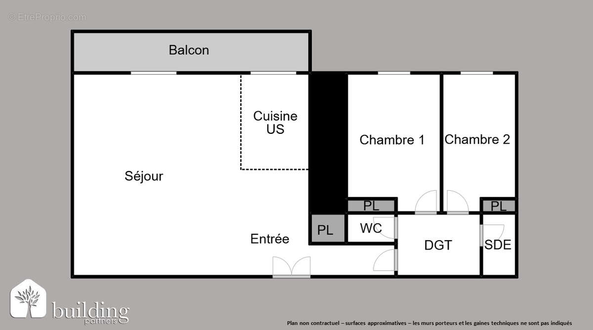 Appartement à LEVALLOIS-PERRET
