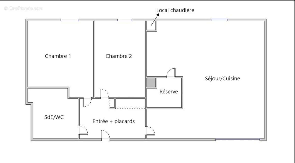 Appartement à LES PONTS-DE-CE