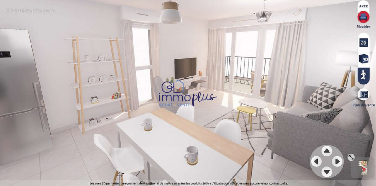 Image non contractuelle - Appartement à CHALLES-LES-EAUX