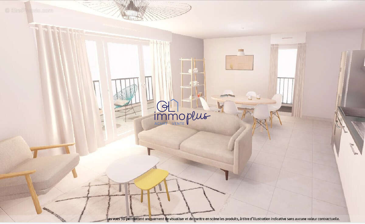 Image non contractuelle - Appartement à CHALLES-LES-EAUX