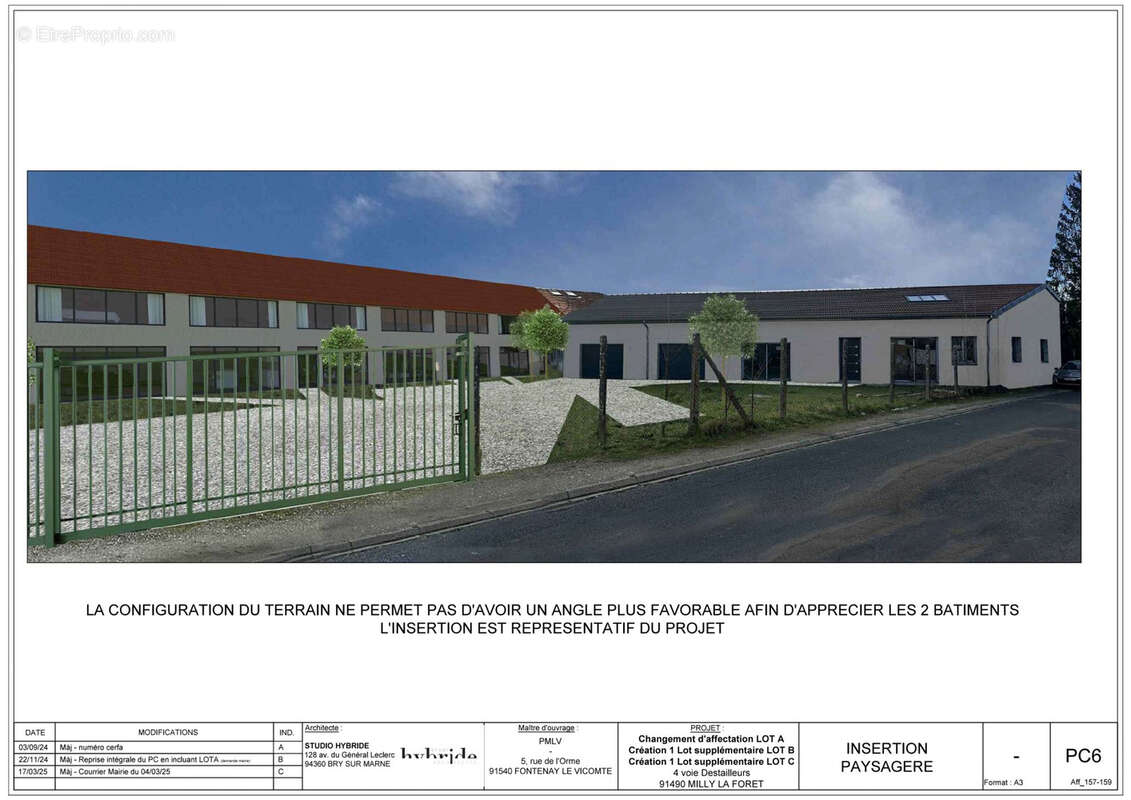 Appartement à MILLY-LA-FORET