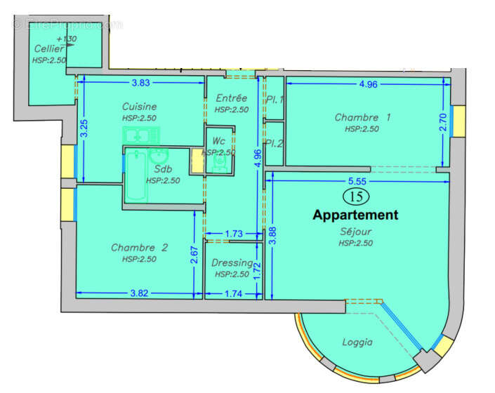 Appartement à REIMS