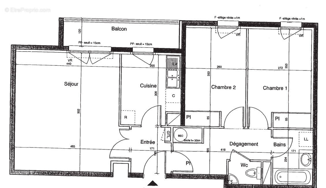 Appartement à ASNIERES-SUR-SEINE