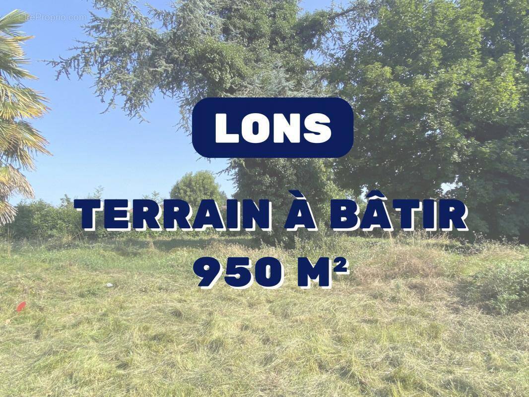 Terrain à LONS