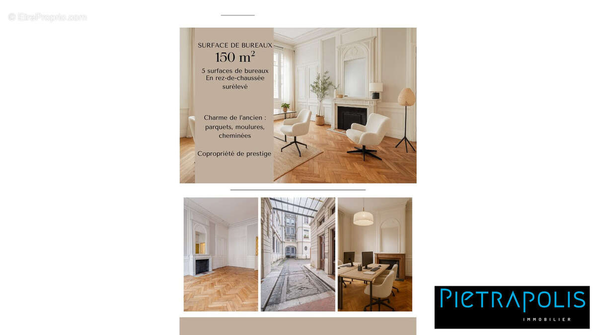 Plaquette de présentation - Commerce à LYON-6E