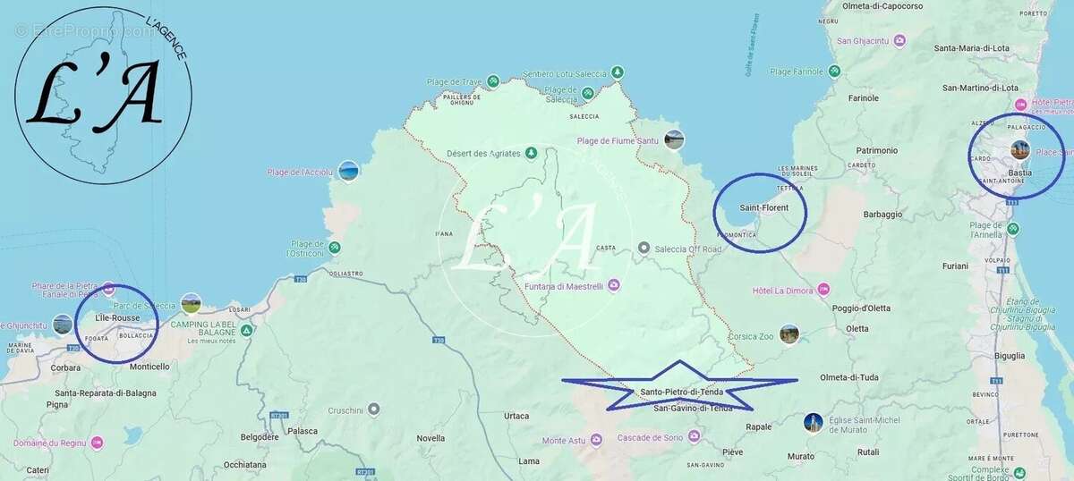 Maison à SANTO-PIETRO-DI-TENDA