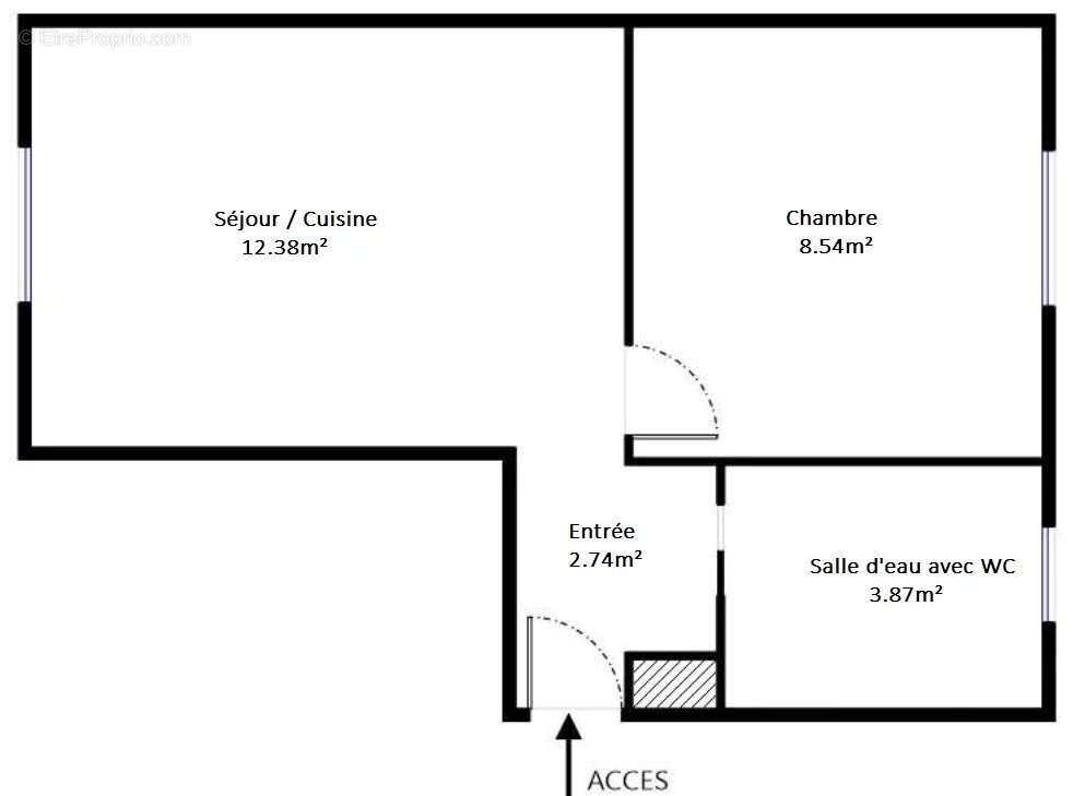 Appartement à PARIS-17E