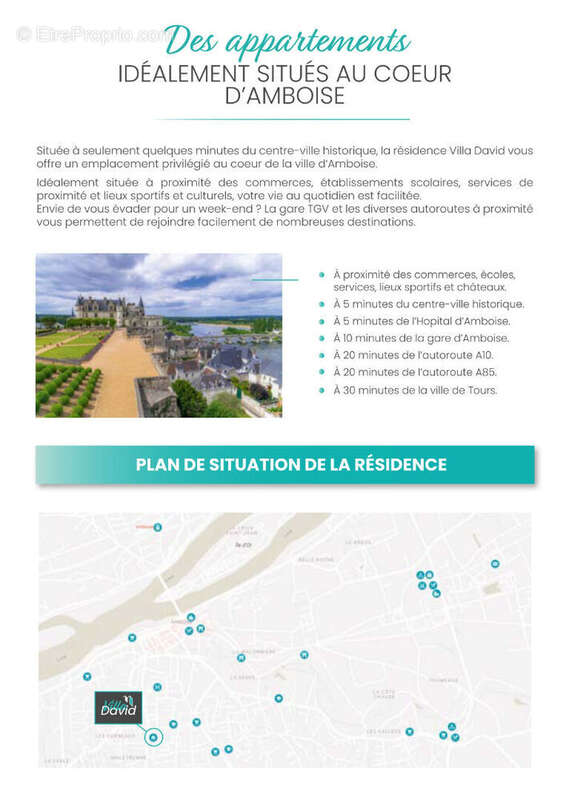 Appartement à AMBOISE