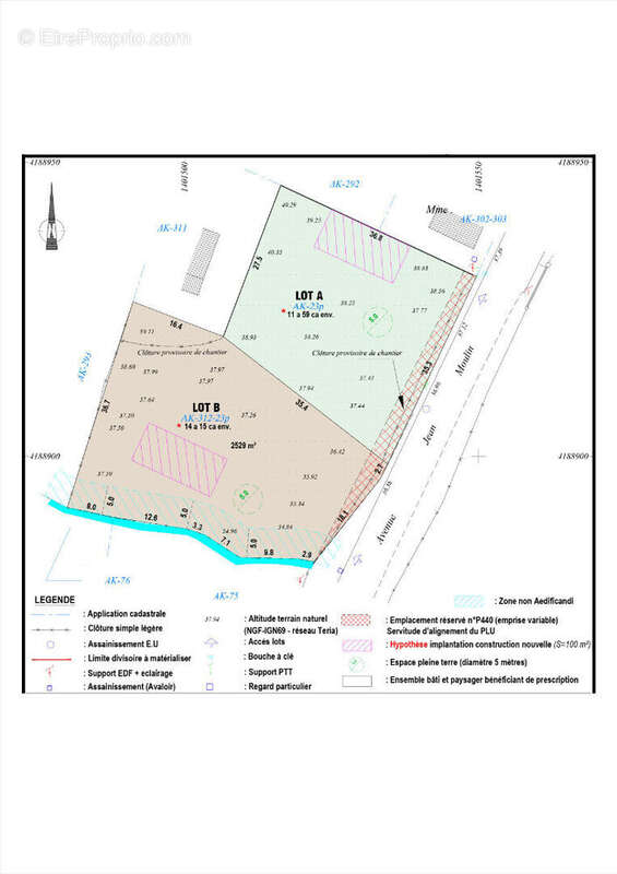 Terrain à MARTIGNAS-SUR-JALLE