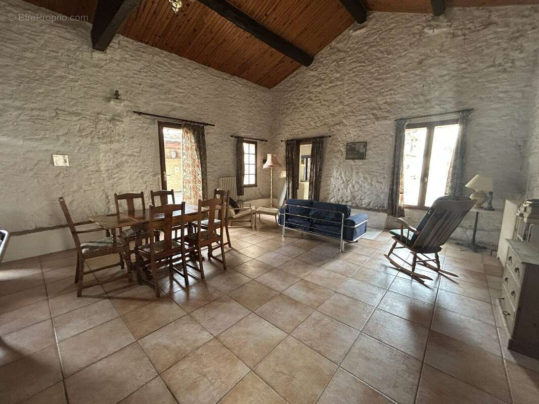 Séjour  - Maison à MONTAZELS