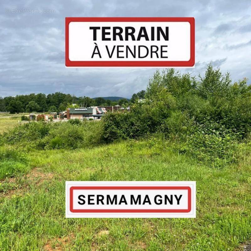 Terrain à SERMAMAGNY