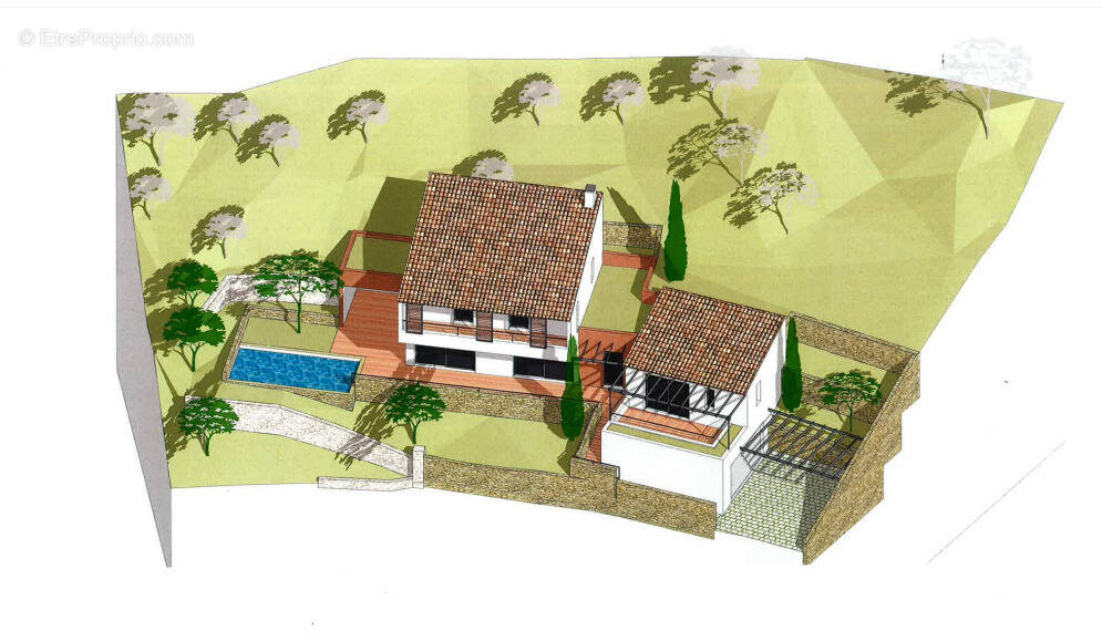 Terrain à TOURRETTES-SUR-LOUP