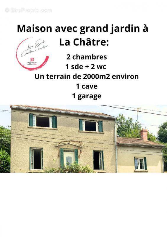 Maison à LA CHATRE