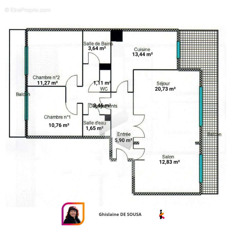 Appartement à BONDY
