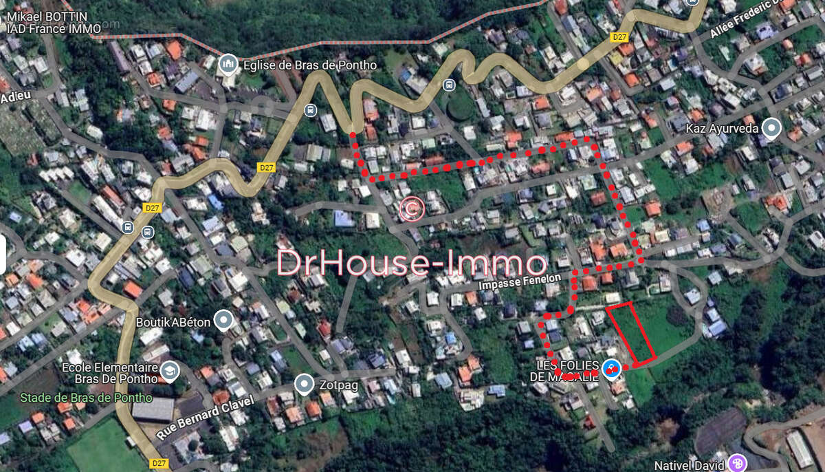 Terrain à LE TAMPON