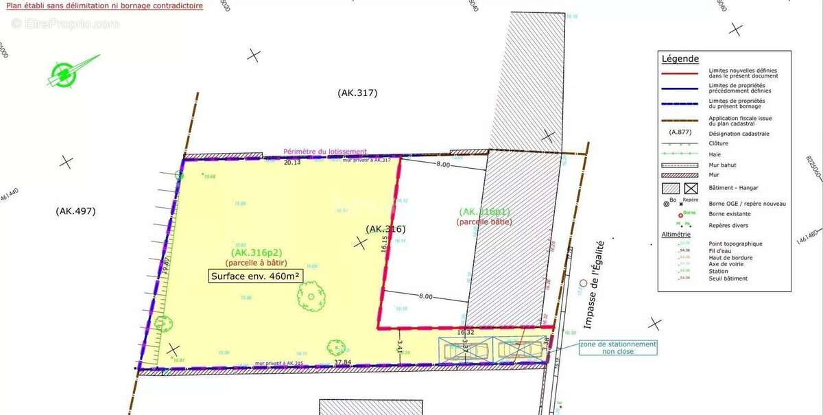 Terrain à DEMOUVILLE