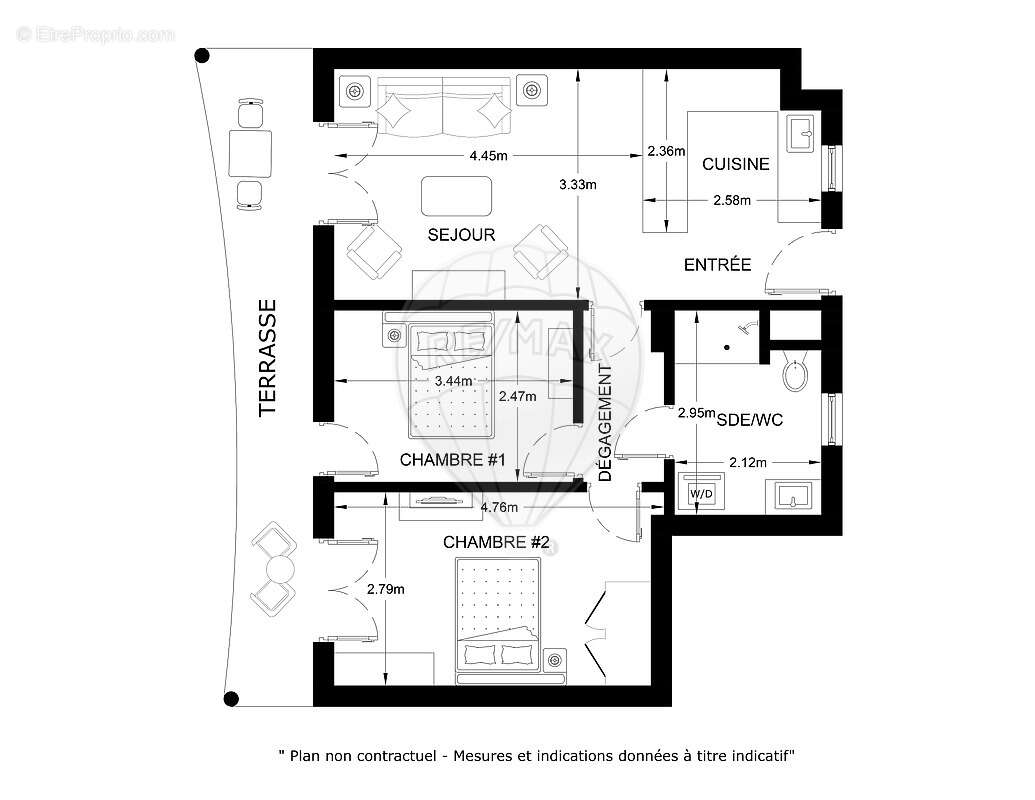 Appartement à MARSEILLE-8E